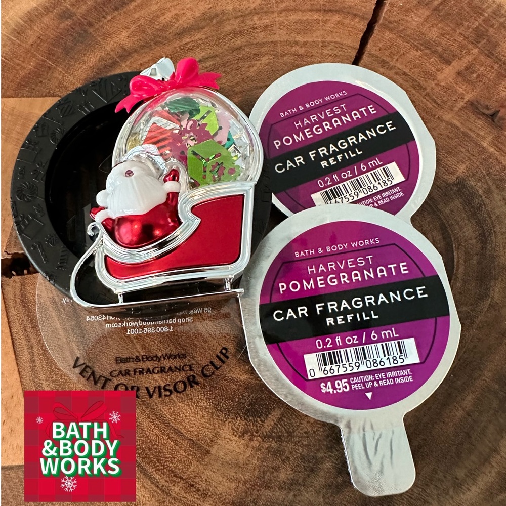 B&BW Santa’s Sleigh Car Fragrance Plug